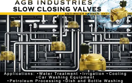 slow closing solenoid valves