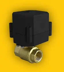 Light Industrial 2 Way Ball Valve